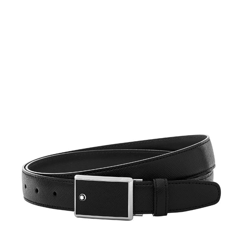 MontblancMontblanc Ceinture affaires à couper selon la taille noir