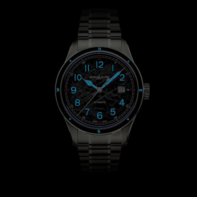 MontreMontblancMontblanc 1858 Automatic Date 0 Oxygen The 8000