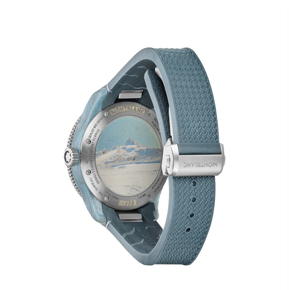 MontreMontblancMontblanc 1858 Geosphere 0 Oxygen Mount Vinson Limited Edition - 986 pièces