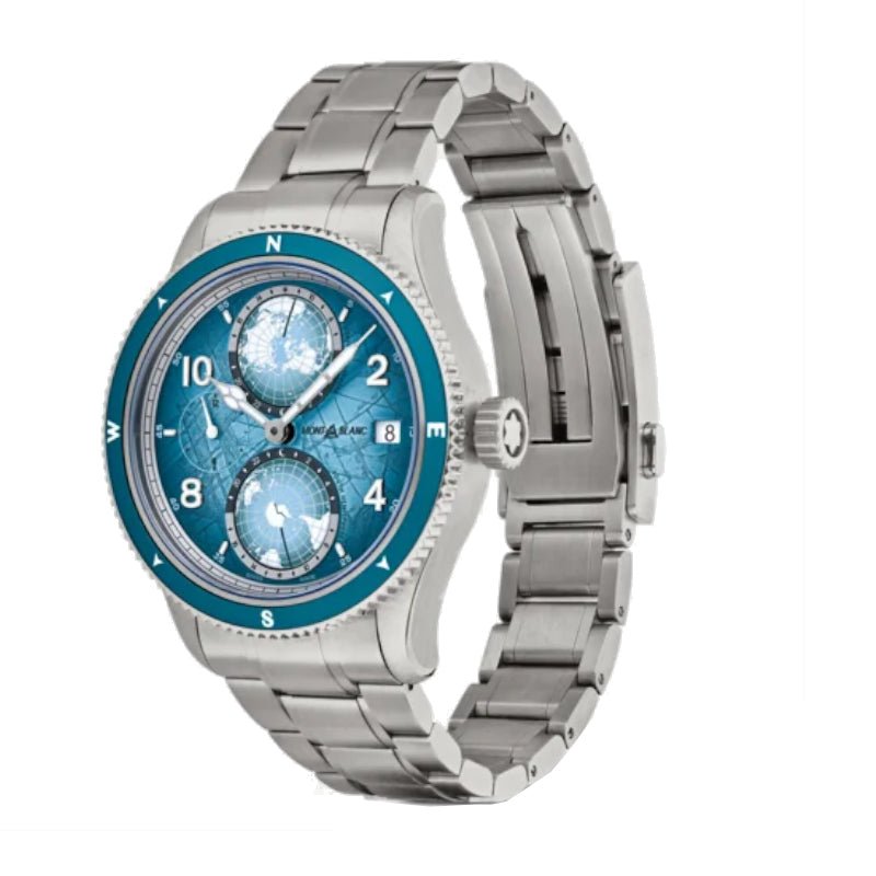 MontreMontblancMontre Montblanc 1858 Geosphere 0 Oxygen South Pole Exploration Limited Edition - 1 990 exemplaires