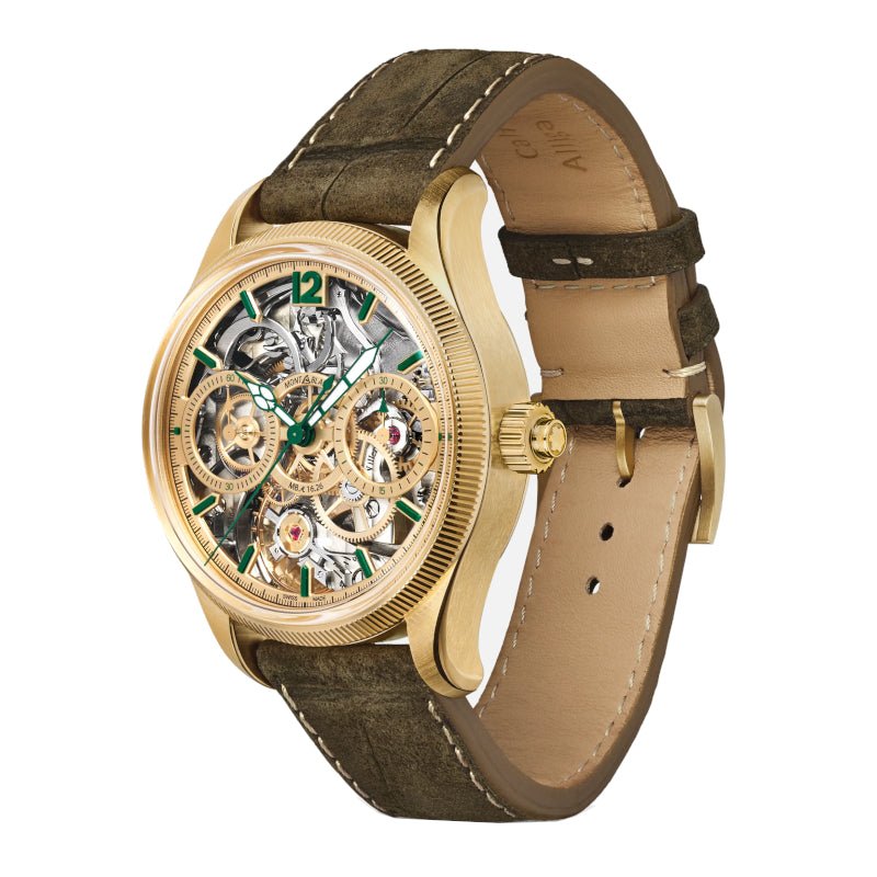 MontreMontblancMontre Montblanc 1858 The Unveiled Secret Minerva Monopusher Chronograph Limited Edition - 18 pièces
