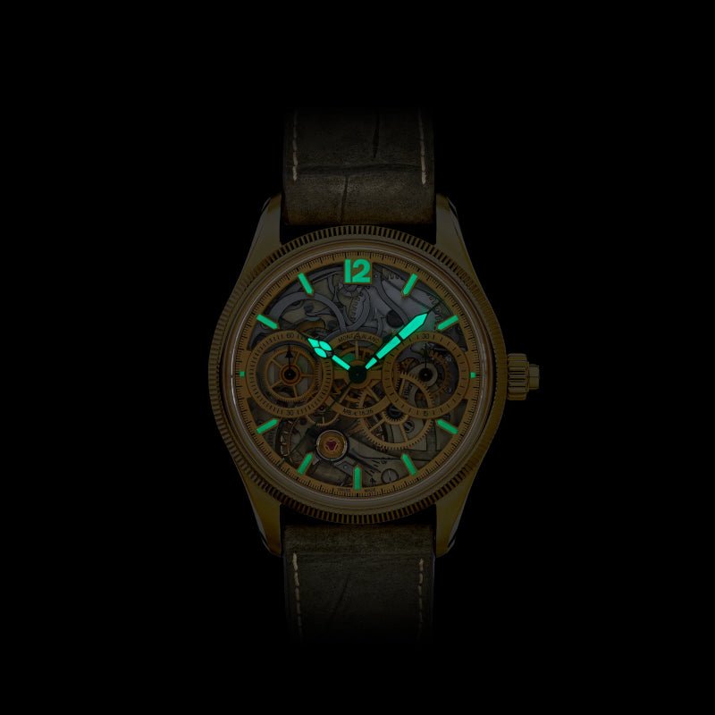 MontreMontblancMontre Montblanc 1858 The Unveiled Secret Minerva Monopusher Chronograph Limited Edition - 18 pièces