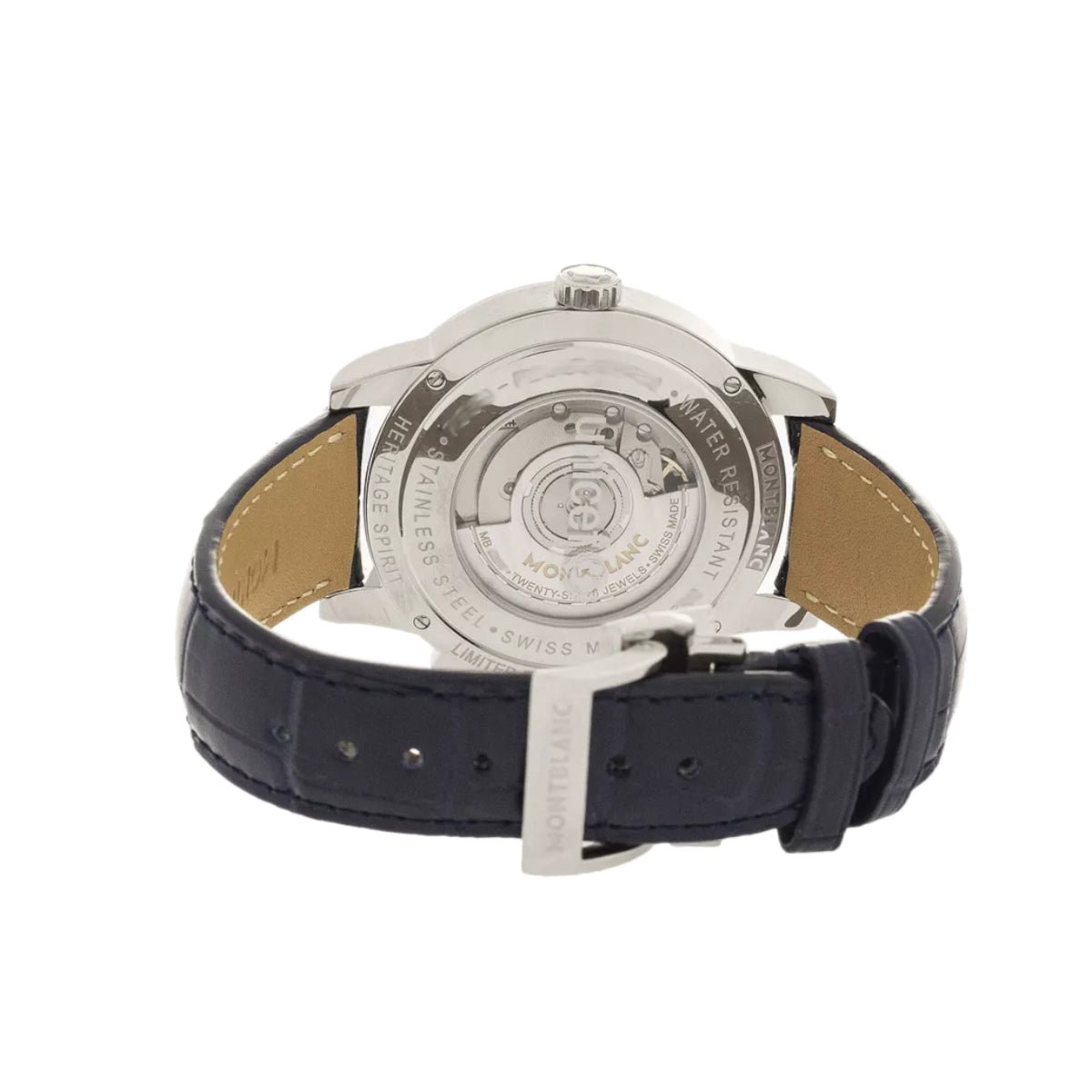 MontreMontblancMontre Montblanc Heritage Spirit Orbis Terrarum Asian UNICEF Limited Edition Bleu