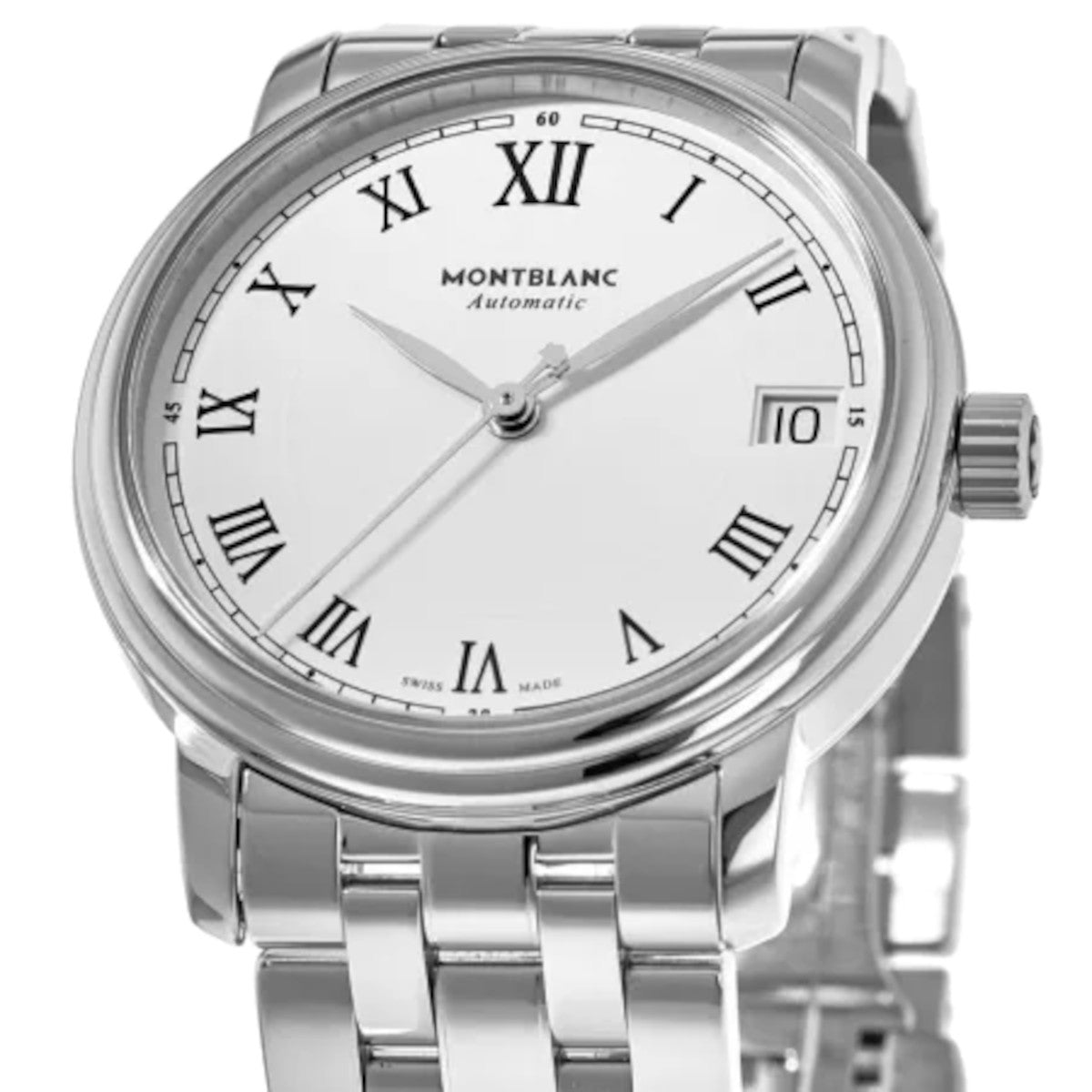 MontreMontblancMontre Montblanc Tradition Automatic Date 32 mm Argenté