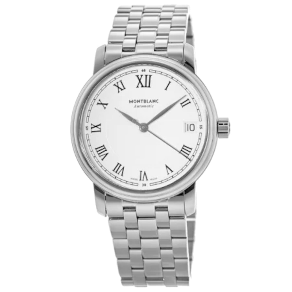 MontreMontblancMontre Montblanc Tradition Automatic Date 32 mm Argenté