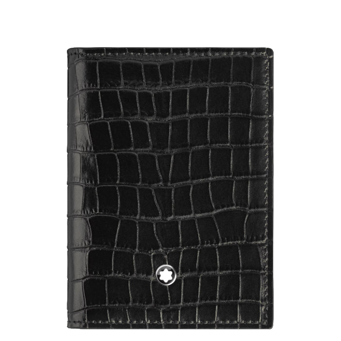 4cc card holder embossed croco