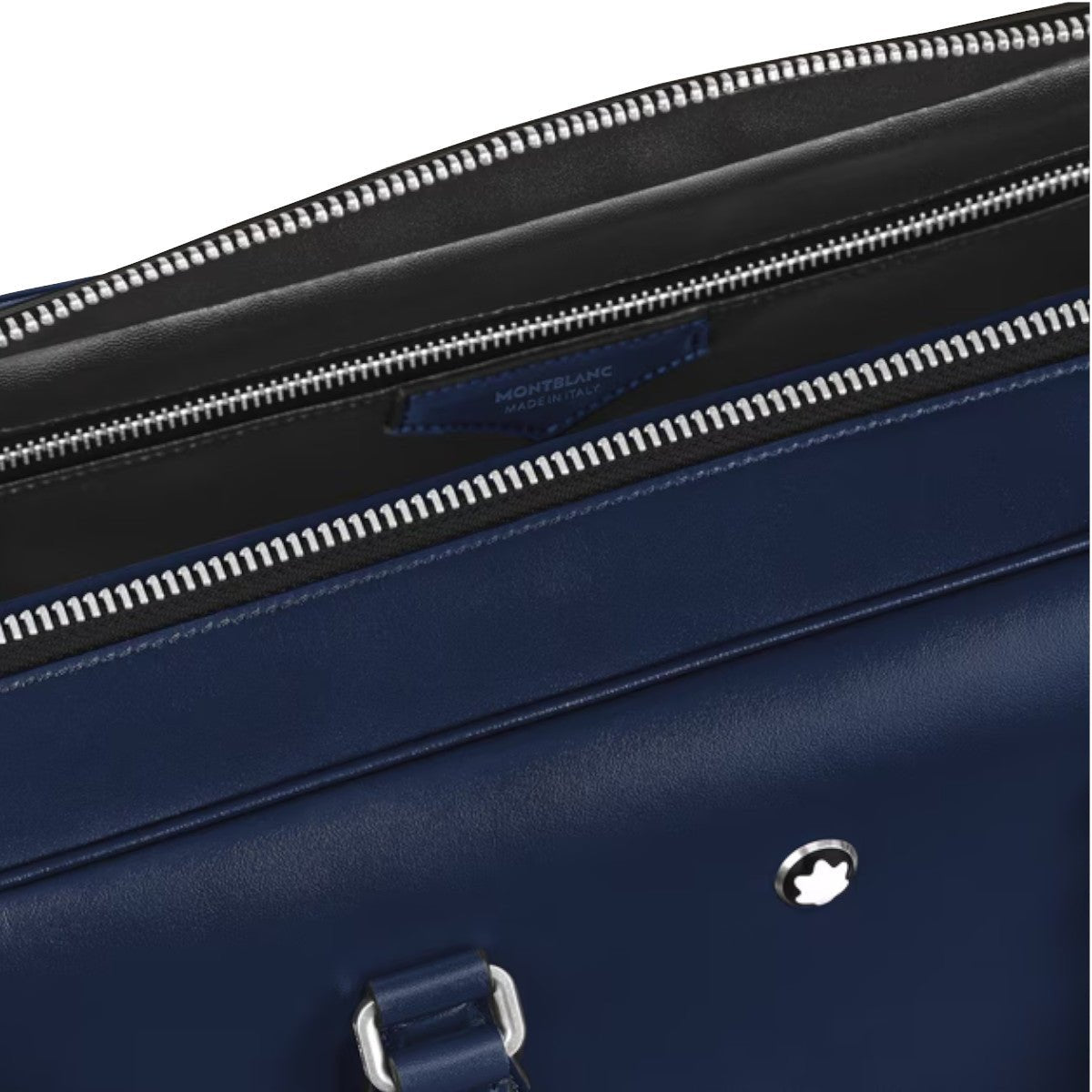 Porte - documentsMontblancPorte - documents moyen modèle en cuir Montblanc Meisterstück Sfumato Bleu encre