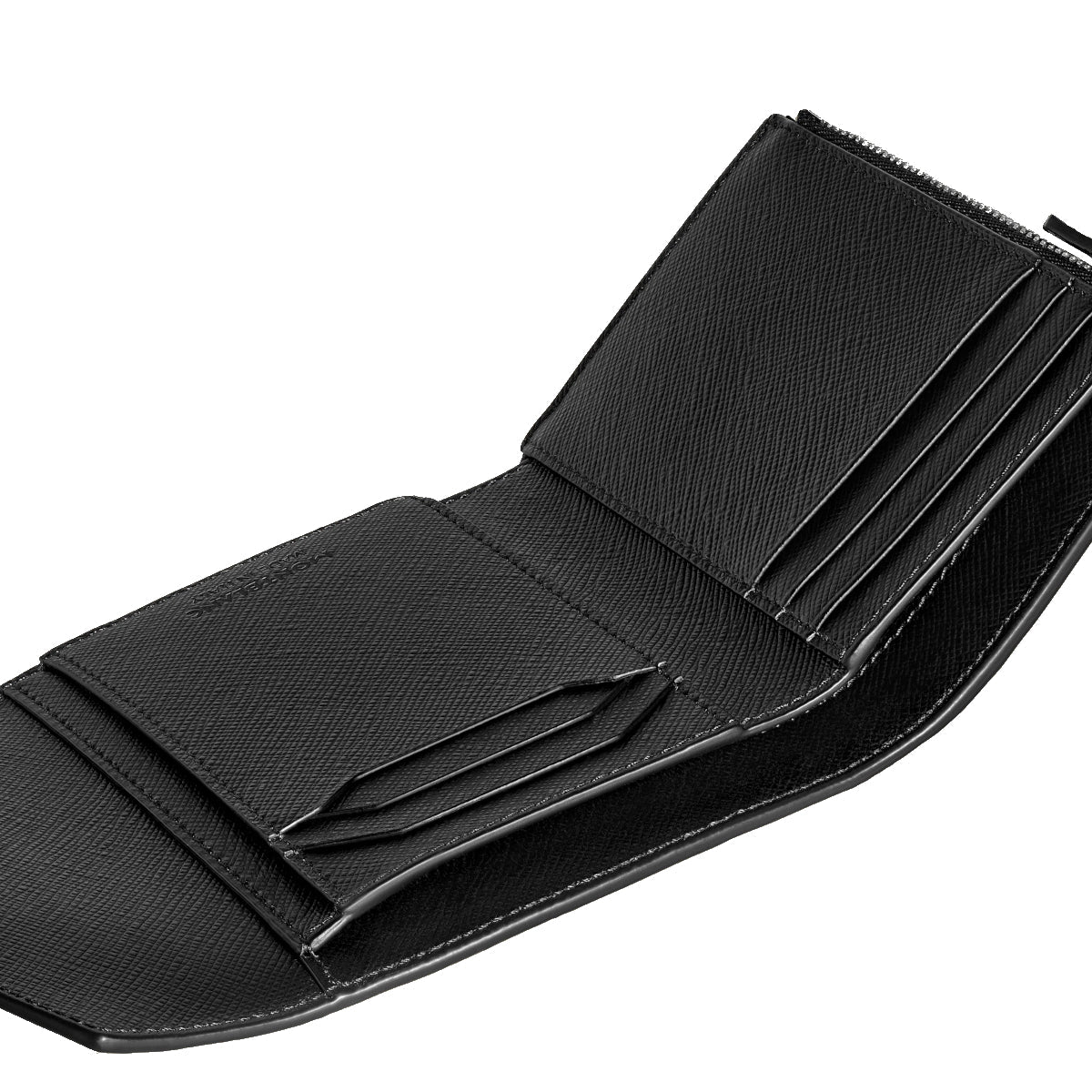 PortefeuilleMontblancPortefeuille à trois volets 6cc Montblanc Sartorial