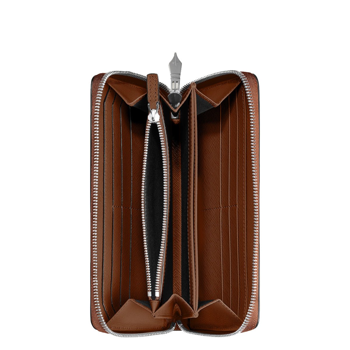 PortefeuilleMontblancPortefeuille zippé 12cc Montblanc Sartorial