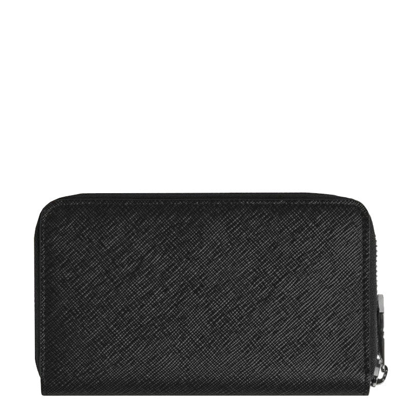 PortefeuilleMontblancPortefeuille zippé 12cc Montblanc Sartorial moyen format