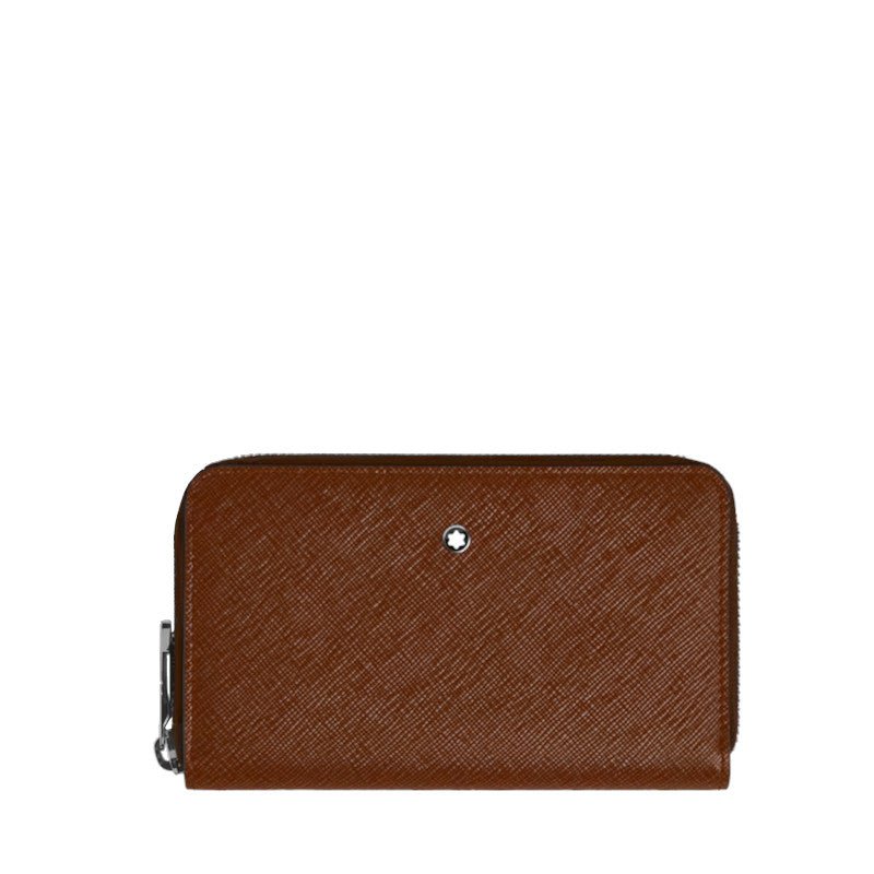PortefeuilleMontblancPortefeuille zippé 12cc Montblanc Sartorial moyen format
