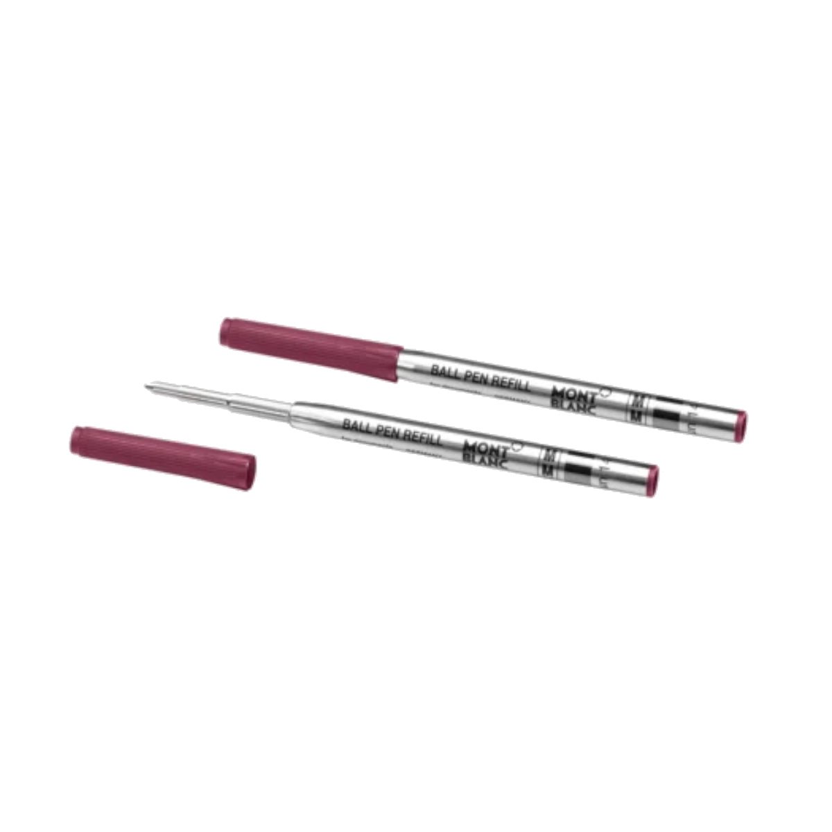 Recharge stylo billeMontblanc2 recharges pour stylo bille (M)Montblanc , Burgundy Red