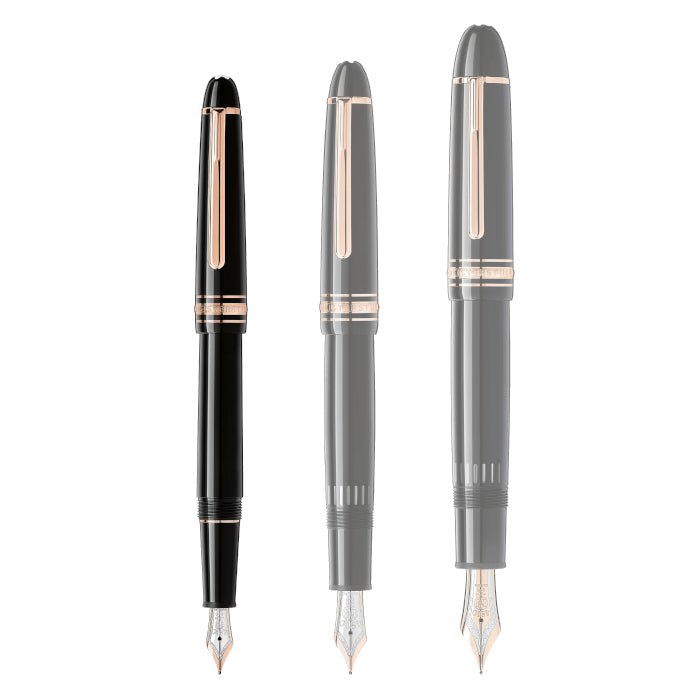 Stylo plumeMontblancStylo plume Meisterstück Classique Doré à l’or rose (F)