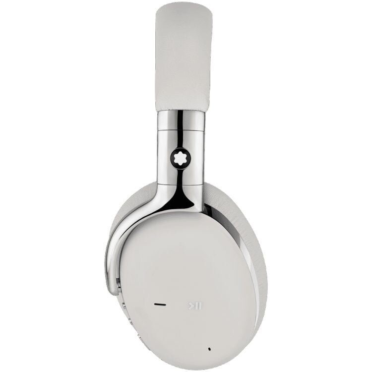 Casque audio sans filMontblancCasque de voyage connecté Montblanc MB 01 blanc : L’élégance sonore