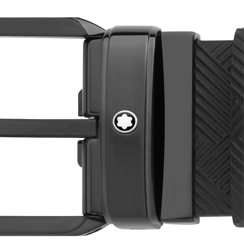 Ceinture hommeMontblancCeinture Réversible De 35 mm En Cuir Noir