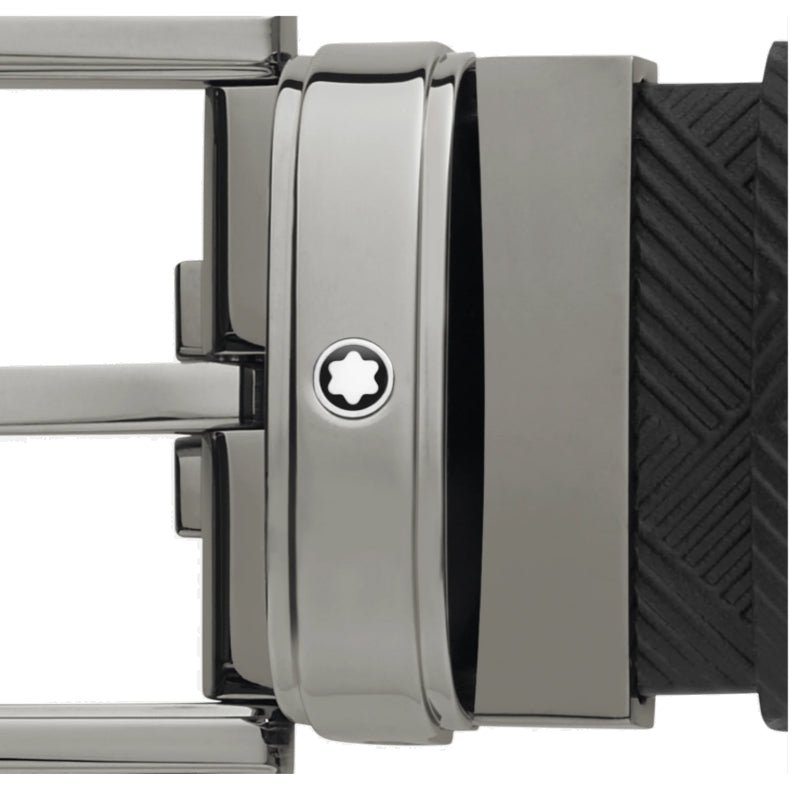 Ceinture hommeMontblancMontblanc Ceinture de 35 mm en cuir noir