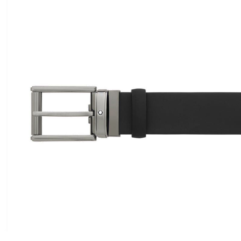 Ceinture hommeMontblancMontblanc Ceinture de 35 mm en cuir noir