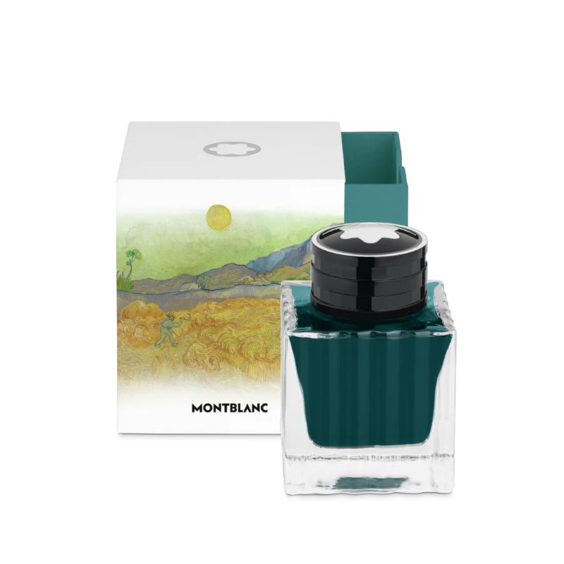 Flacon d'encreMontblancEncrier 50 ml, turquoise, Montblanc Hommage à Vincent Van Gogh