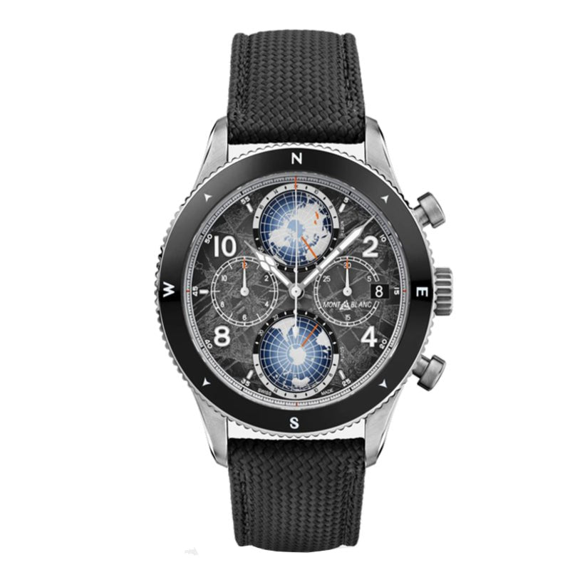 MontreMontblancMontre Montblanc 1858 Geosphere Chronograph 0 Oxygen The 8000 Limited Edition - 290 pièces