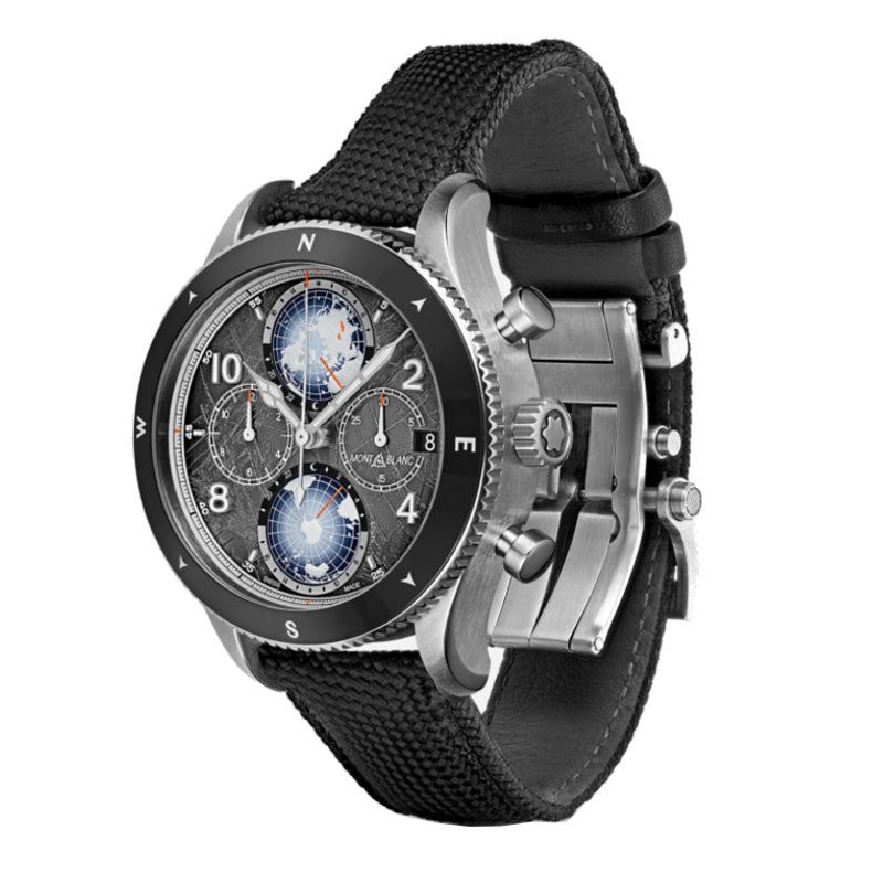 MontreMontblancMontre Montblanc 1858 Geosphere Chronograph 0 Oxygen The 8000 Limited Edition - 290 pièces
