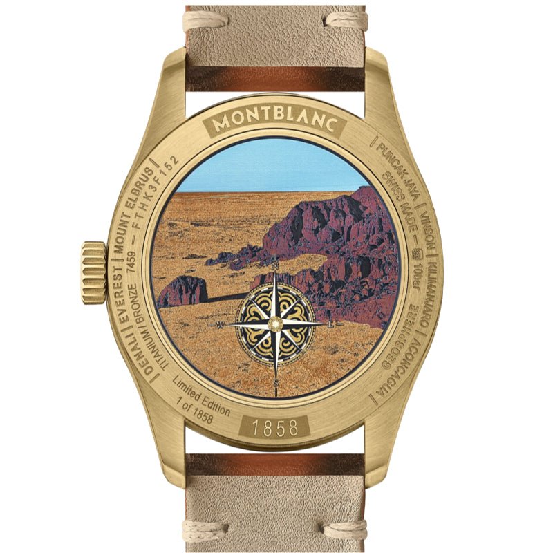 MontreMontblancMontre Montblanc 1858 Géosphère Limited Edition - 1858 pièces
