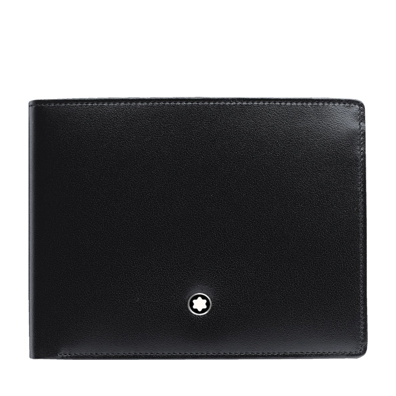 PortefeuilleMontblancPortefeuille 6cc avec 2 poches ajourées Montblanc Meisterstück