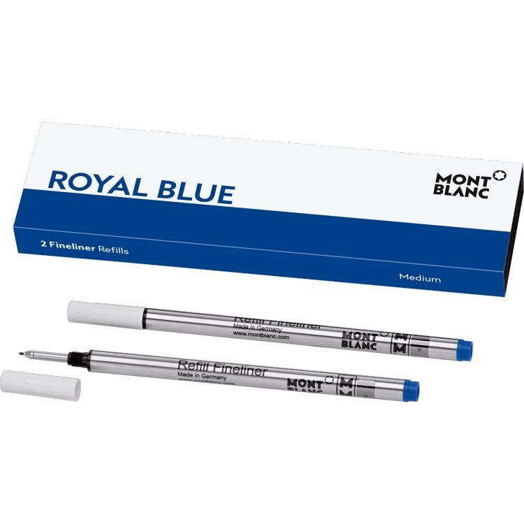 Recharge pour feutre finMontblanc2 recharges pour feutre fin (M) Montblanc , Royal Blue