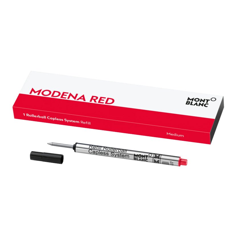 Recharge rollerballMontblanc1 recharge pour rollerball sans capuchon (M), Modena Red