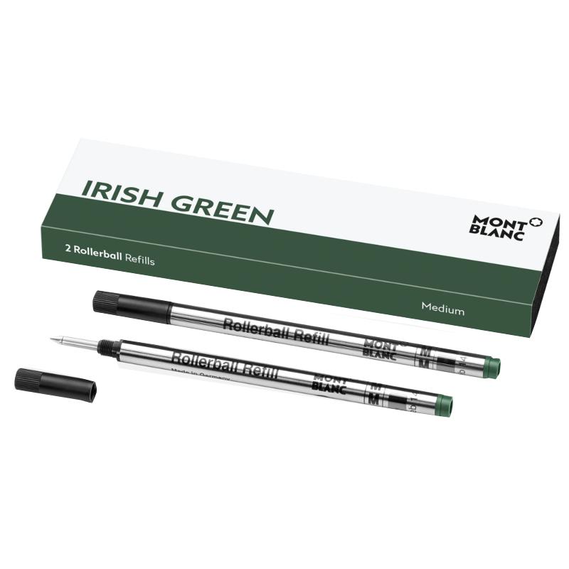 Recharge rollerballMontblanc2 recharges de rollerball (M) Montblanc, Irish Green