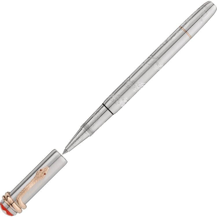 RollerballMontblancRollerball Montblanc Heritage Rouge Et Noir Solitaire Serpent Limited Edition 1906