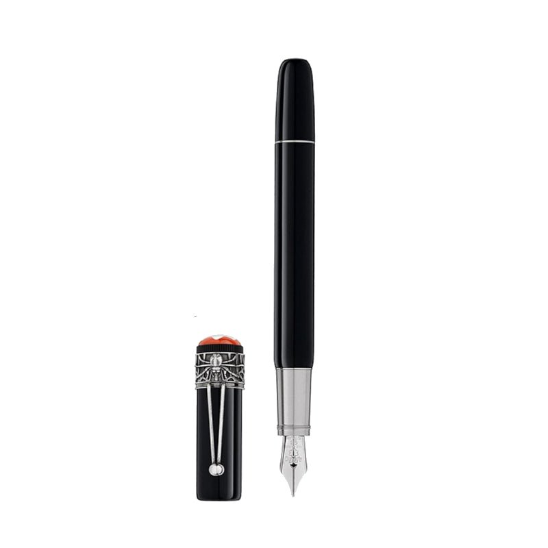 Montblanc Heritage Collection Red Black Spider Metamorphosis Fountain Pen
