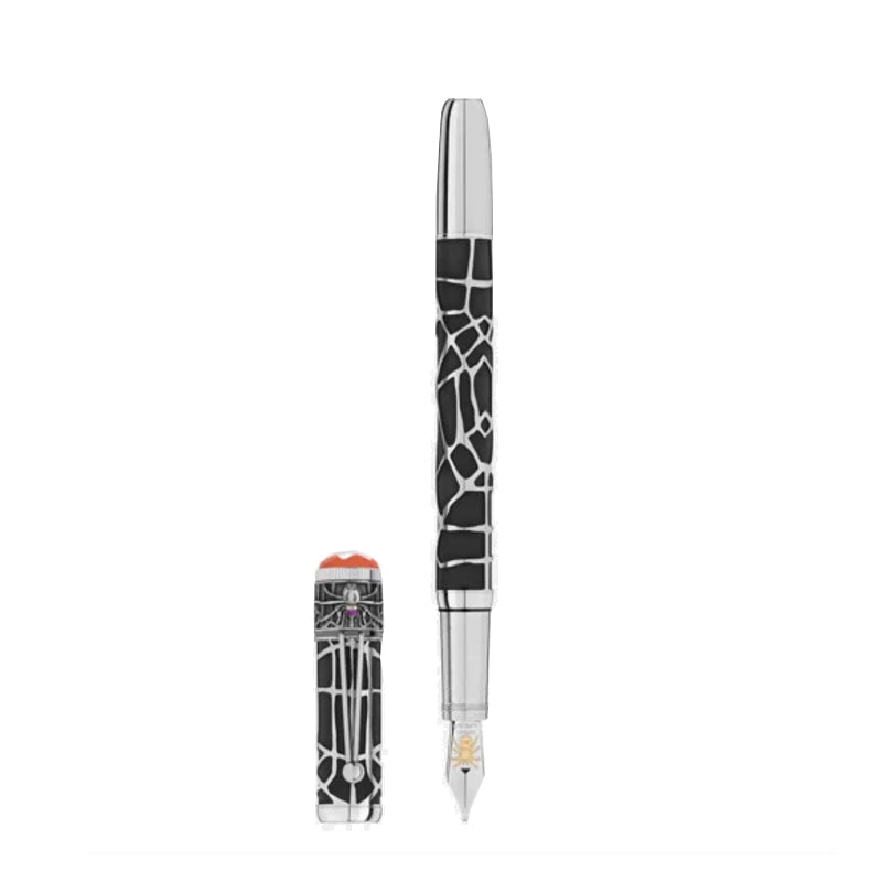 Stylo plumeMontblancStylo Plume Montblanc Heritage Rouge et Noir Spider Metamorphosis Edition Limitée 1906