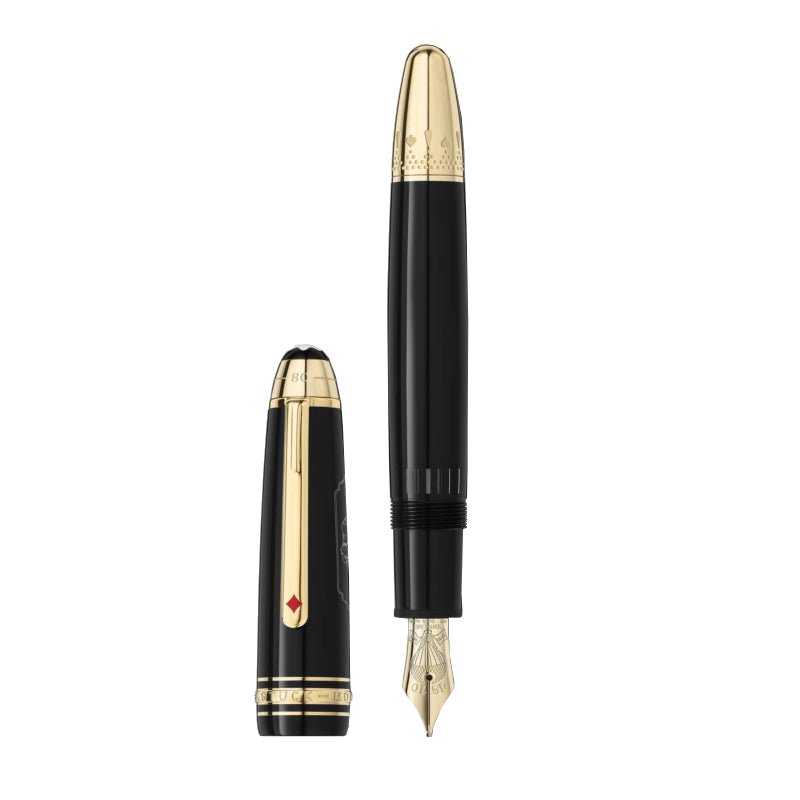 Stylo Plume Montblanc Le Grand - Noir Avec écrin - Occasion De Qualité