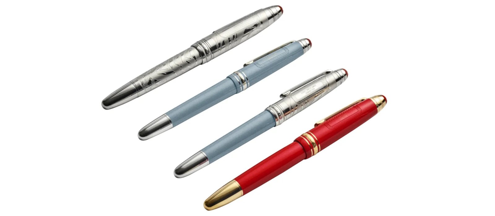 【美品】MONTBLANC／Meisterstuck Clarssic／P164 Montblanc Meisterstuck Classic 164 Sterling Silver Ballpoint Pen