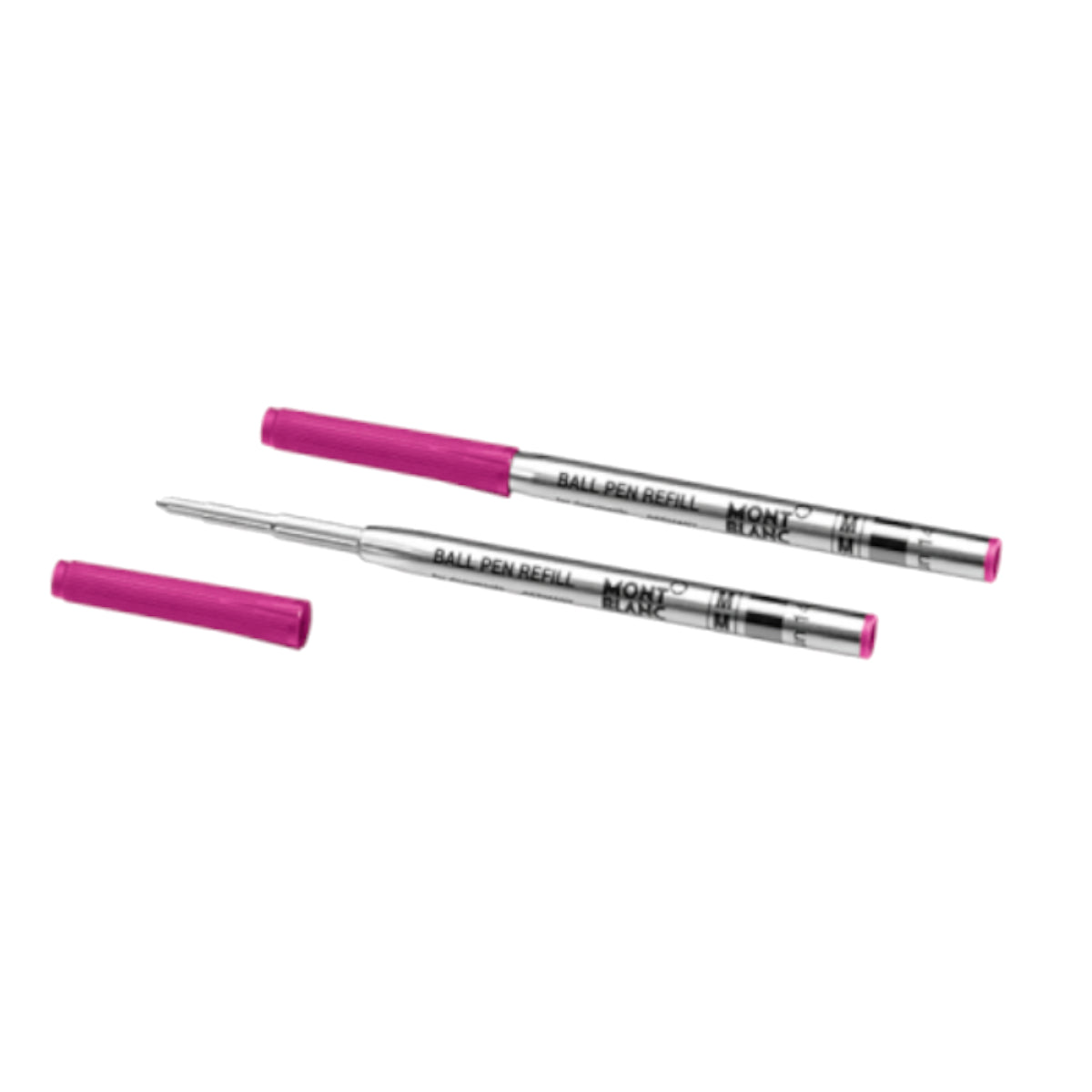 2 recharges pour stylo bille (M), Pope Pink