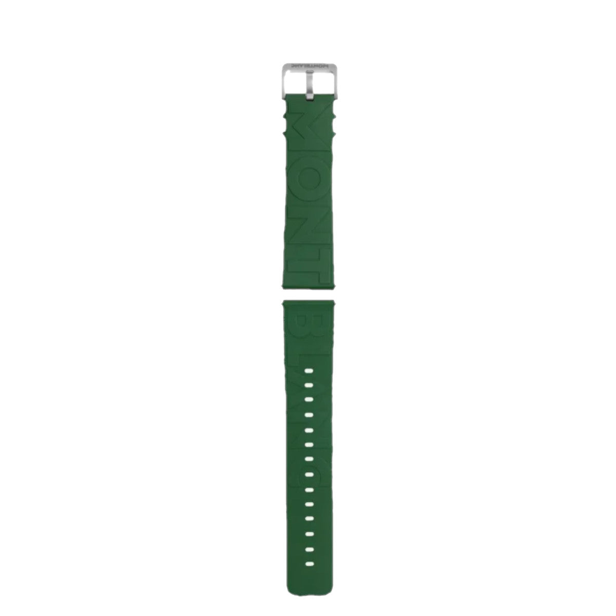 Bracelet  caoutchouc vert avec logo