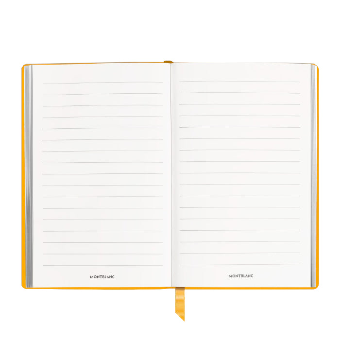 Large format Montblanc leather notebook Sartorial, lined pages 