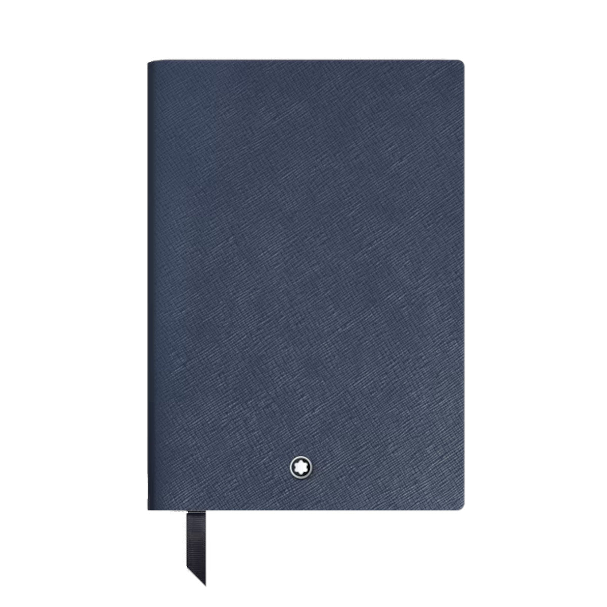 Medium format Montblanc leather notebook Sartorial, white pages 