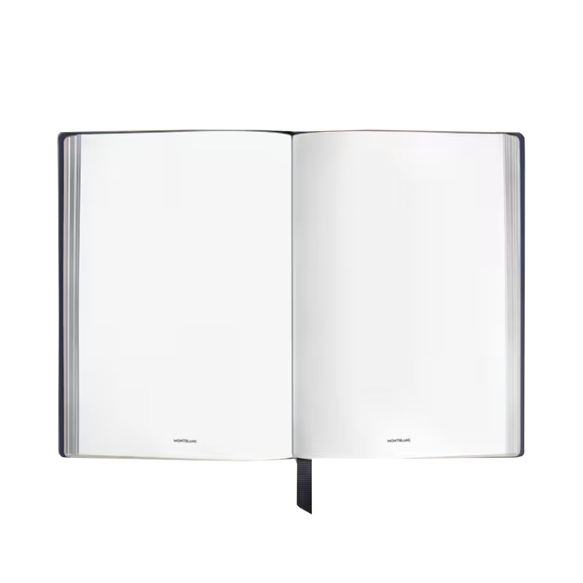 Medium format Montblanc leather notebook Sartorial, white pages 