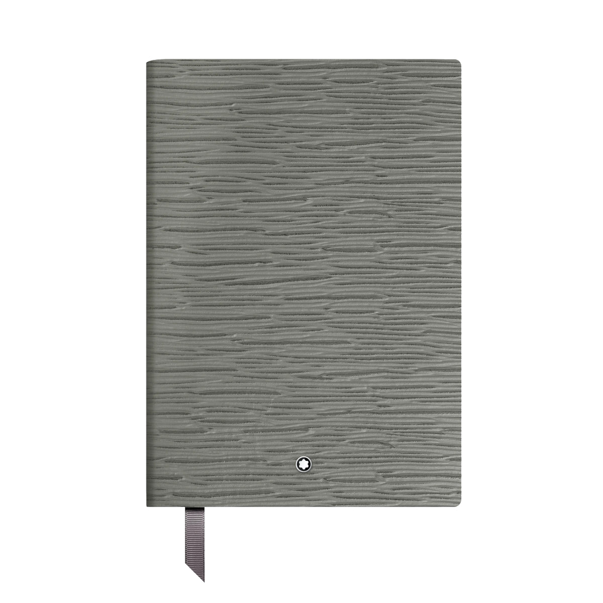 Small notebook, Montblanc 4810 medium grey leather, grey, lined pages 