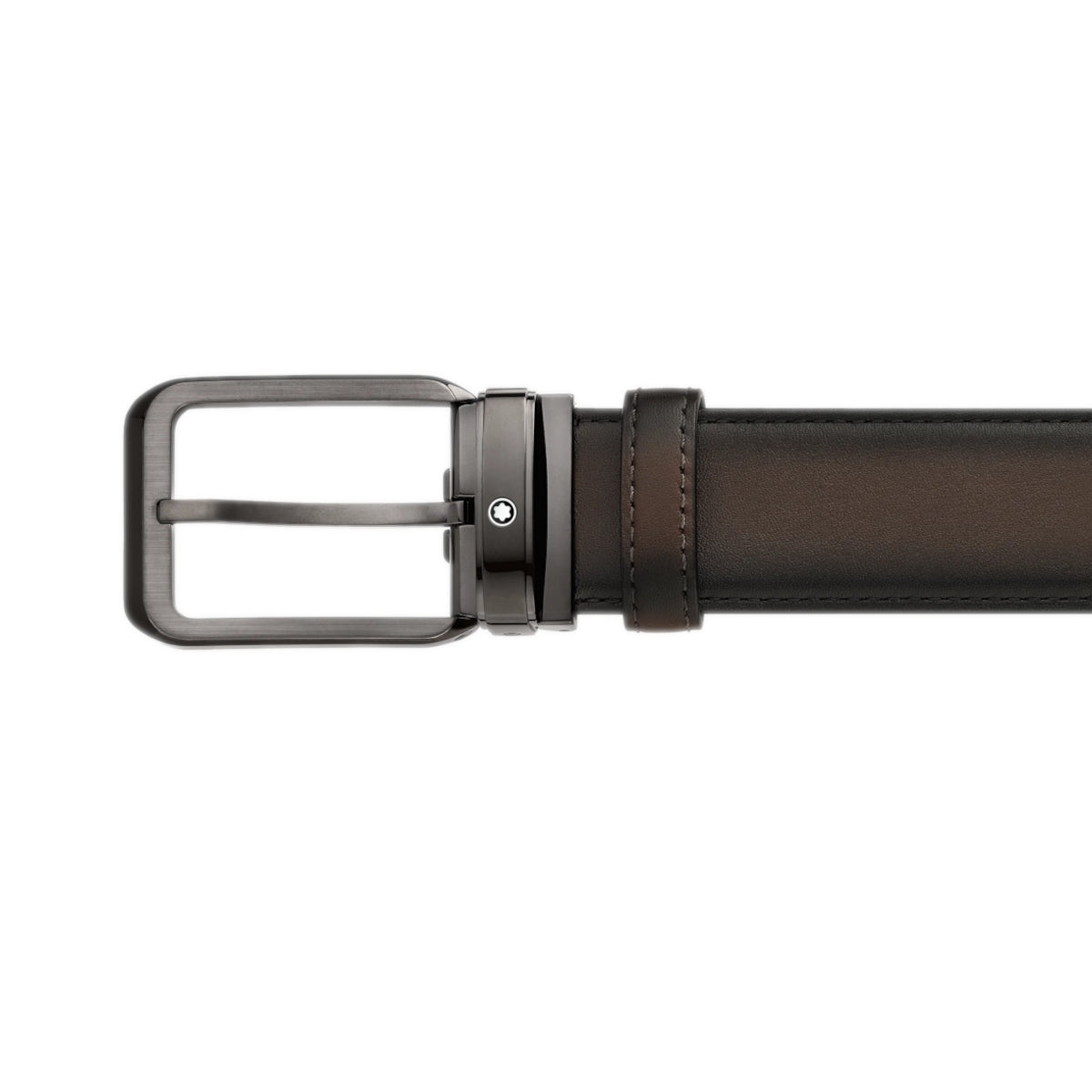 Ceinture En Cuir Marron dégradé 35mm