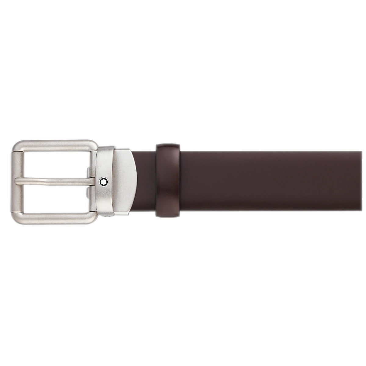 Ceinture de 30mm En Cuir Marron Brossé