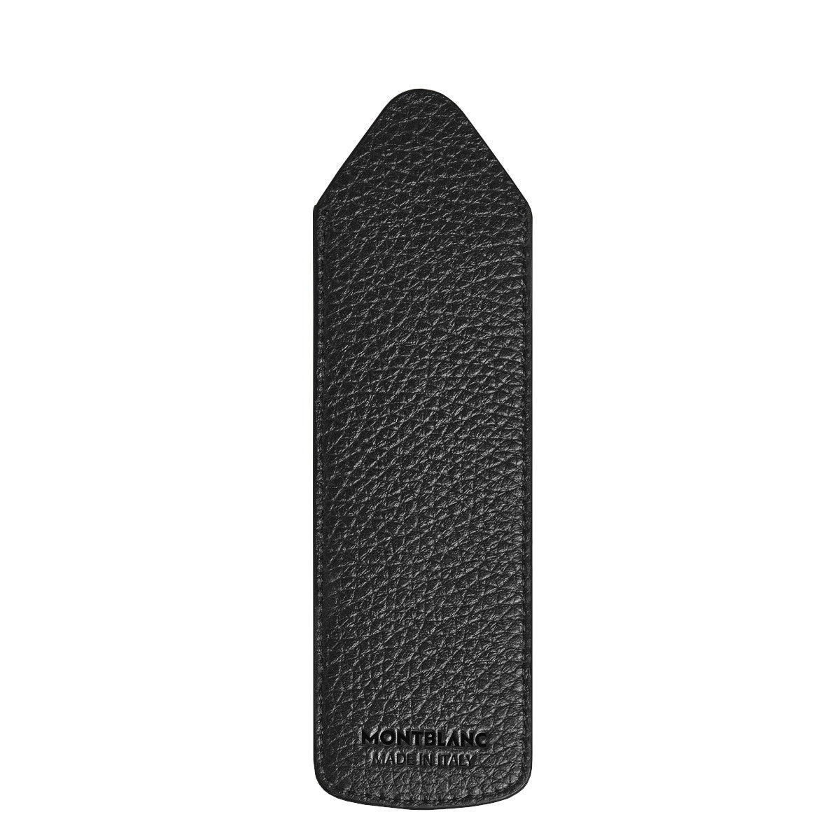 Étui Fin pour 1 Instrument d'Écriture Montblanc Grainé Noir