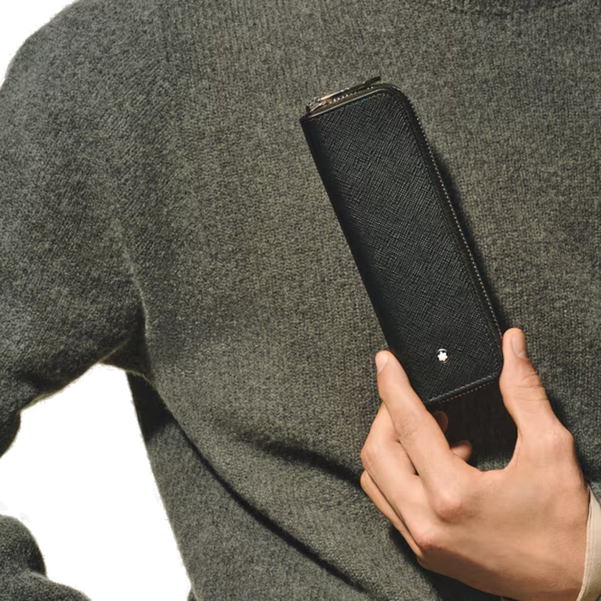 Zipped case for 1 Montblanc writing instrument Sartorial 