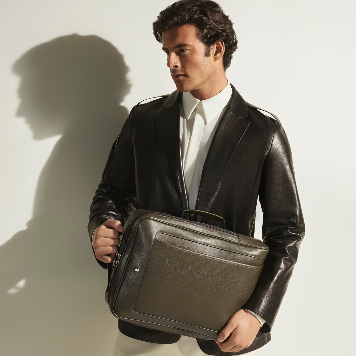 Montblanc Companion Black Rectangular Backpack 