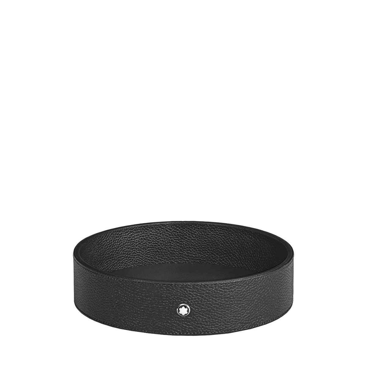 Plateau de Bureau Rond Grand Format montblanc Grainé Noir