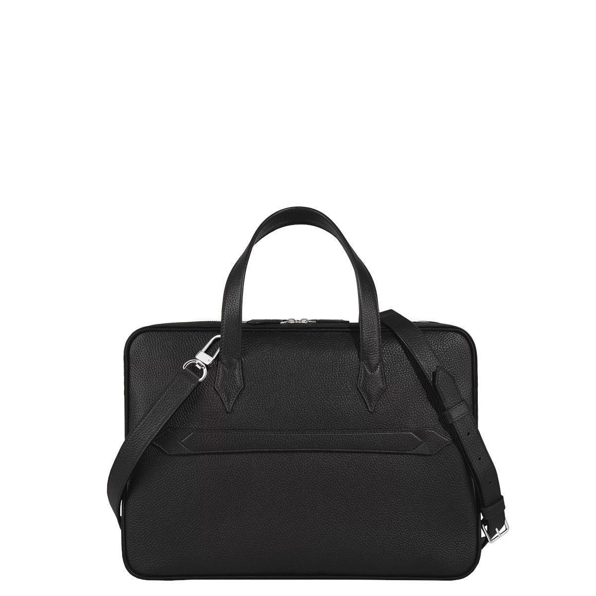 Portadocumenti sottile Montblanc Companion in pelle granata nera 