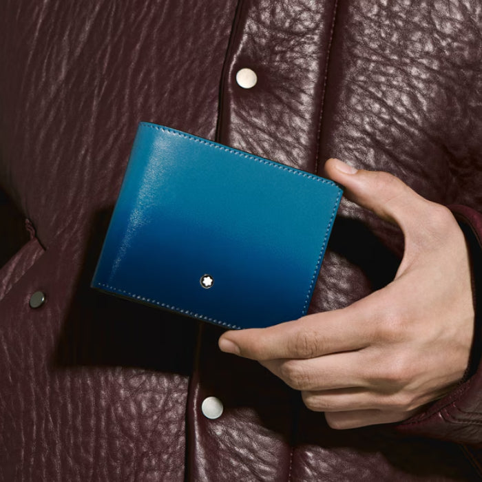 6cc leather wallet Montblanc Meisterstück