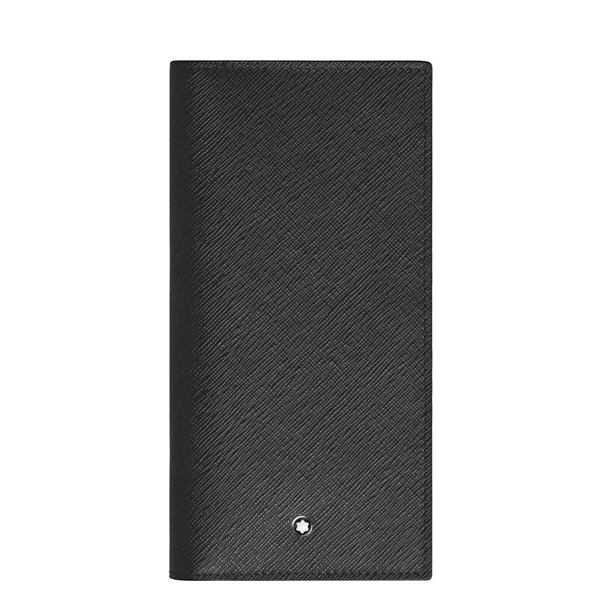 Portafoglio lungo 6cc Montblanc Sartorial ebano 