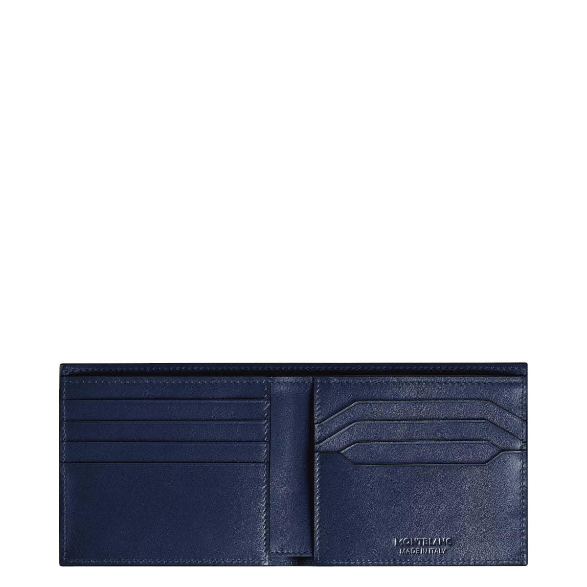 Montblanc 8cc Leather Wallet Meisterstück Black | Blue 